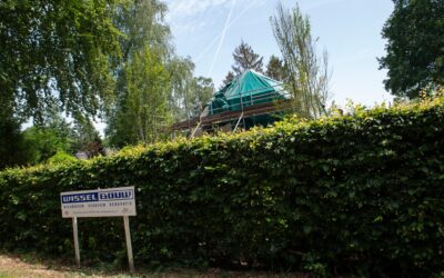 Rieten kap vrijstaande woning