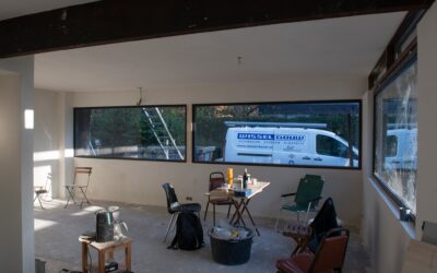 Vrijstaande woning gestuukt
