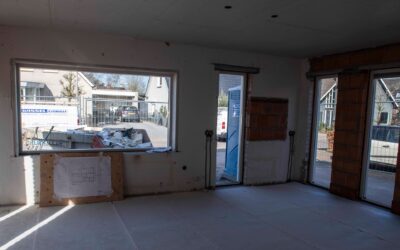 Werkzaamheden rondom vrijstaande woning