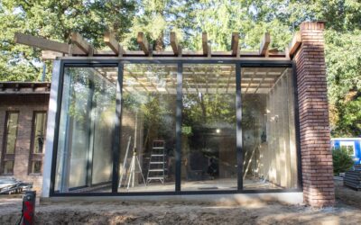 Nieuwe aanbouw zit dicht